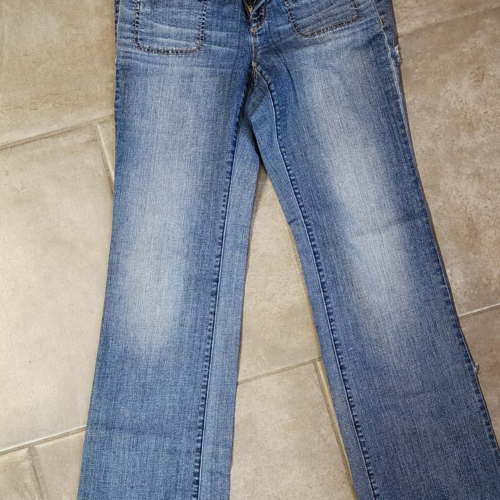 LOFT Blue Flare & Wide Leg Jeans